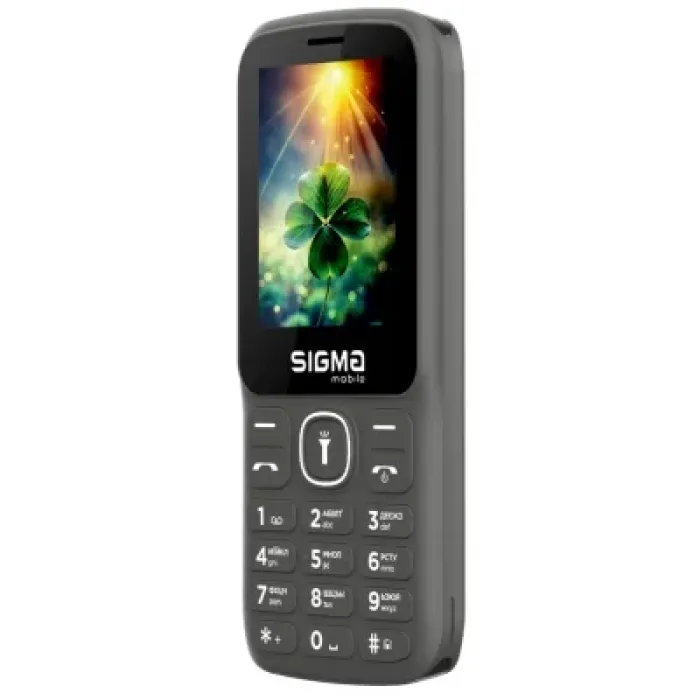 Мобільний телефон Sigma X-style 242 LUCKY Grey (4827798792926)