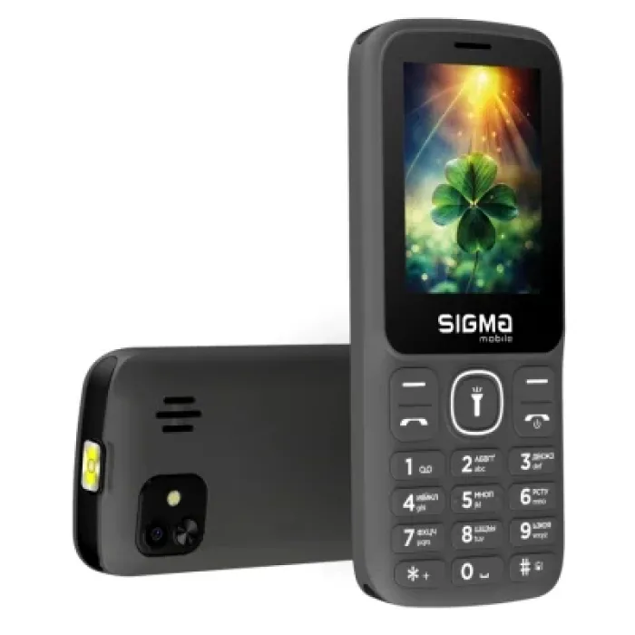 Мобільний телефон Sigma X-style 242 LUCKY Grey (4827798792926)