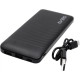 Батарея універсальна GEAR 10000mAh, 10W, USB-TypeC, 2*USB-A, Micro-USB, black (SL10)