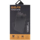 Батарея універсальна GEAR 10000mAh, 10W, USB-TypeC, 2*USB-A, Micro-USB, black (SL10)
