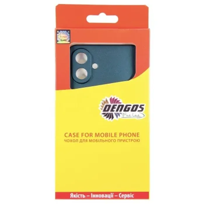Чохол до мобільного телефона Dengos Soft Kit for Samsung Galaxy A07 case + glass Green (DG-KM-166)