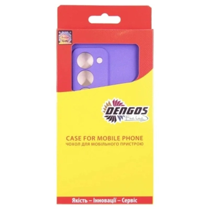 Чохол до мобільного телефона Dengos Carbon Xiaomi Redmi 15 Purple (DG-TPU-CRBN-239)