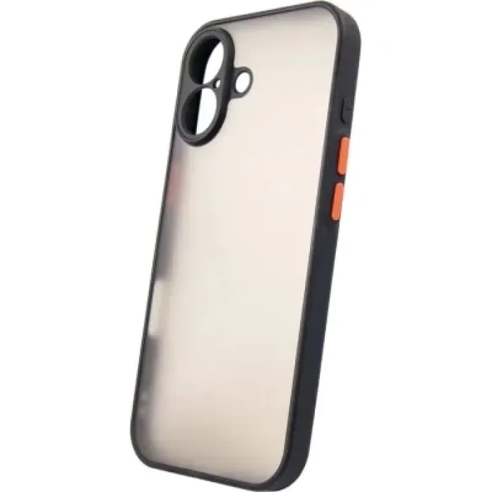 Чохол до мобільного телефона Dengos Matte iPhone 17 Black (DG-TPU-MATT-170)