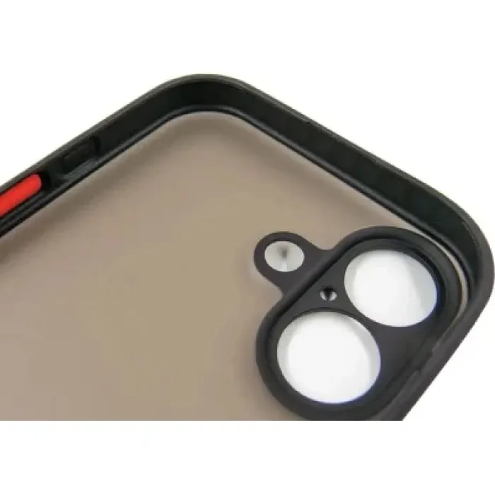 Чохол до мобільного телефона Dengos Matte iPhone 17 Black (DG-TPU-MATT-170)