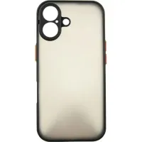 Чохол до мобільного телефона Dengos Matte iPhone 17 Black (DG-TPU-MATT-170)