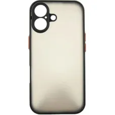 Чохол до мобільного телефона Dengos Matte iPhone 17 Black (DG-TPU-MATT-170)