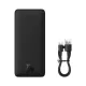 Батарея універсальна Baseus Airpow 30000mAh 20W PD/3.0, QC/3.0, black (PPQD090101)