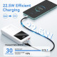 Батарея універсальна Vention 20000 mAh 22.5W Black LED Display Type (FHLB0)