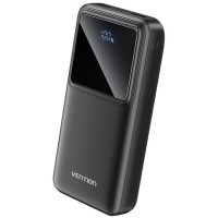 Батарея універсальна Vention 20000 mAh 22.5W Black LED Display Type (FHLB0)