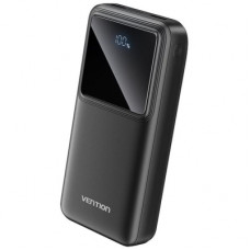 Батарея універсальна Vention 20000 mAh 22.5W Black LED Display Type (FHLB0)
