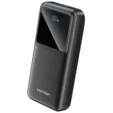 Батарея універсальна Vention 20000 mAh 22.5W Black LED Display Type (FHLB0)
