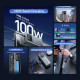 Батарея універсальна Vention 20000 mAh 100W Gray TFT Display Type (FKCH0)