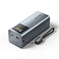 Батарея универсальная Vention 20000 mAh 100W Gray TFT Display Type (FKCH0)