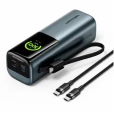 Батарея універсальна Vention 20000 mAh 165W Gray TFT Display Type (FKFH0)