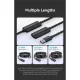 Дата кабель USB 2.0 AM/AF 10.0m Active black Vention (CBKBL)