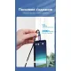 Дата кабель USB 2.0 AM to USB-C 1.5m 3A cotton braided aluminum purple Vention (CODVG)