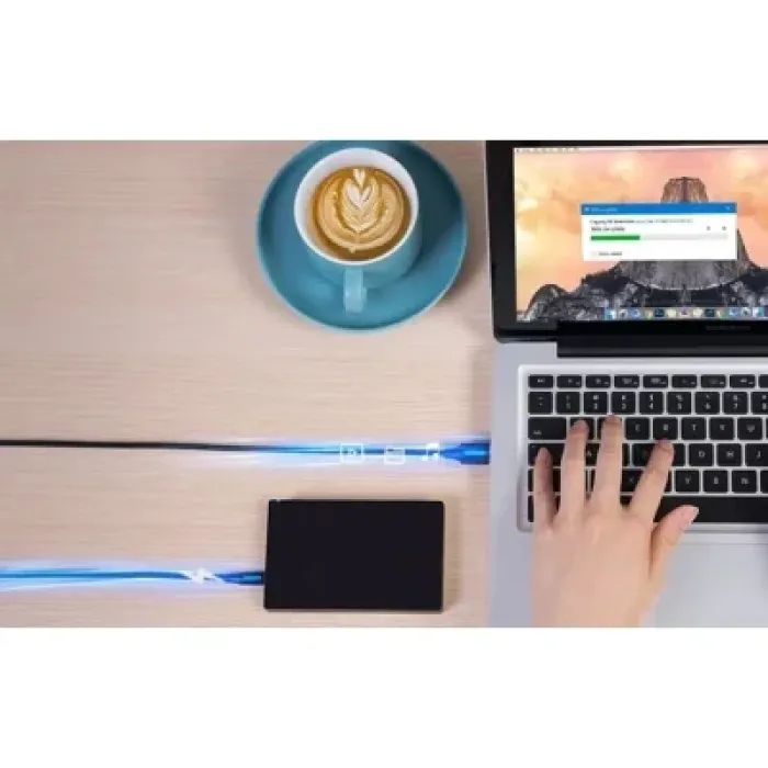Дата кабель USB 2.0 AM to Mini 5P 0.5m black Vention (COMBD)