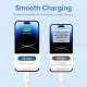 Дата кабель USB 2.0 AM to Lightning 1.0m 2.4A black Vention (LAMBF)