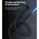 Дата кабель USB-C to USB-C 2.0m 5A aluminum gray Vention (TAEHH)