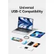 Дата кабель USB-C to USB-C 1.5m 240W aluminum black Vention (TREBG)