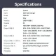 Зарядний пристрій Vention 1xUSB-C PD30W + 1xUSB QC3.0 18W GaN gray (FEWH0-EU)