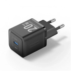 Зарядний пристрій Vention USB-C PD20W GaN black (FEPB0-EU)