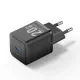 Зарядний пристрій Vention USB-C PD20W GaN black (FEPB0-EU)