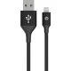 Дата кабель USB 2.0 AM to Lightning 1.0m 2.4A MFI HP (HP_DHC-MF100-1m)