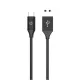 Дата кабель USB 3.0 AM to USB-C 2.0m 3A braided HP (HP_DHC-TC102-2M)
