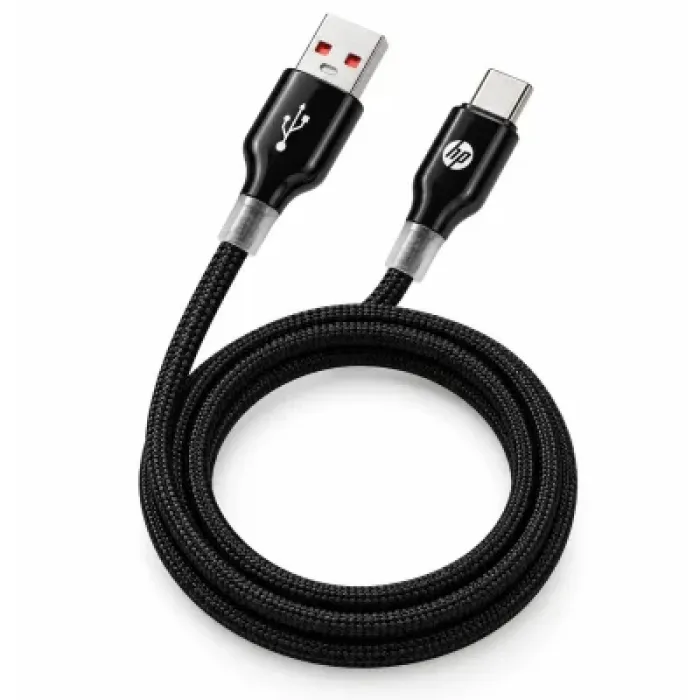 Дата кабель USB-C to USB-C 3A 1.0m HP (HP_DHC-TC111BM-1M)