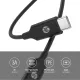 Дата кабель USB-C to USB-C 3.0m USB 3.1 PD 3A 60W HP (HP_DHC-TC107-3M)