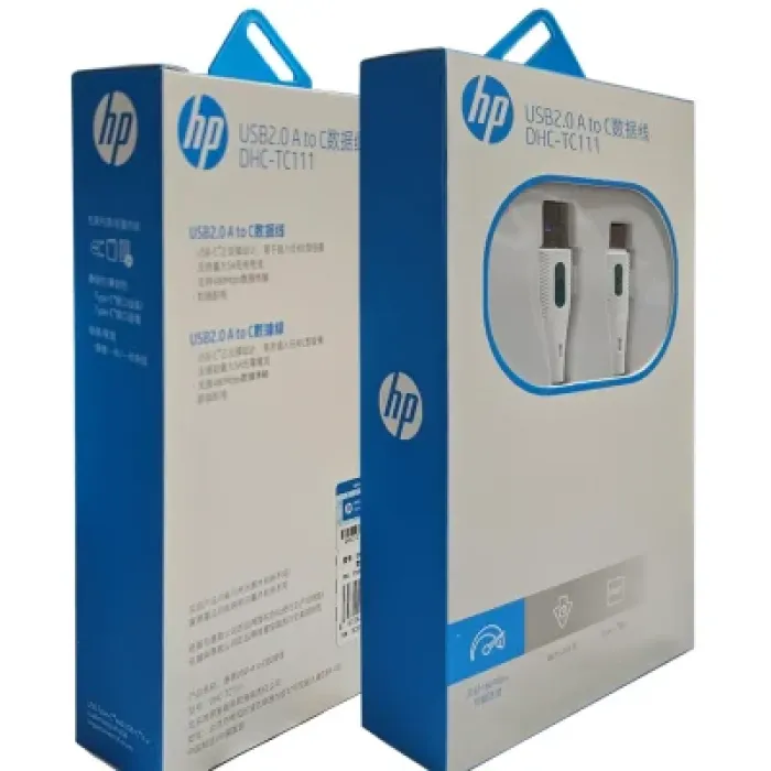 Дата кабель USB 2.0 AM to USB-C 2.0m 3A HP (HP_DHC-TC111-2M)