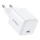 Зарядний пристрій Ugreen USB-C PD20W GaN X512 white (55554)