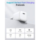 Зарядний пристрій Ugreen USB-C PD20W GaN X512 white (55554)