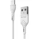 Зарядний пристрій Grand-X Quick Charge QС3.0, + cable USB -> Type C 1m white (CH-550WT)
