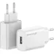 Зарядний пристрій Grand-X Quick Charge QС3.0, + cable USB -> Type C 1m white (CH-550WT)