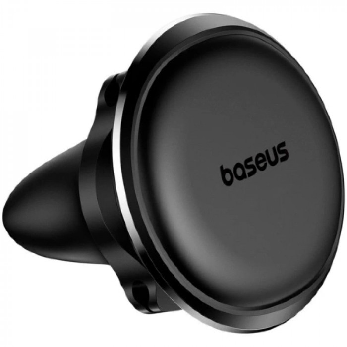Універсальний автотримач Baseus Magnetic Car Mount Phone Holder with Cable Clip Air Vent Version Cluster Black (C40141201113-00)