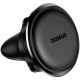 Універсальний автотримач Baseus Magnetic Car Mount Phone Holder with Cable Clip Air Vent Version Cluster Black (C40141201113-00)
