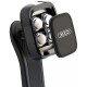 Універсальний автотримач XO C106 Dashboard suction cup adjustable magnetic Phone holder Black (6920680830343)