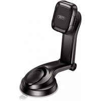 Универсальный автодержатель XO C106 Dashboard suction cup adjustable magnetic Phone holder Black (6920680830343)
