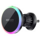 Універсальний автотримач Essager Neon magnetic wireless charger car bracket beak hook+paste (EZJCX-NH01-Z)