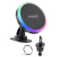 Універсальний автотримач Essager Neon magnetic wireless charger car bracket beak hook+paste (EZJCX-NH01-Z)
