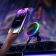 Універсальний автотримач Essager Neon magnetic wireless charger car bracket beak hook+paste (EZJCX-NH01-Z)