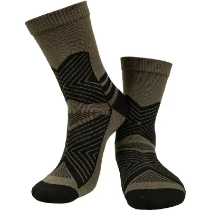 Шкарпетки Tribe Trekking Summer Long T-KB-0016-olive, 41-43 (T-KB-0016-olive-41-43)