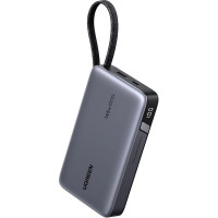Батарея универсальная Ugreen 20000 mAh 145W Fast Charging Cable Space gray (U_55992B)
