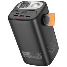 Батарея універсальна HOCO 60000mAh Astrum PD/100W, QC/3.0, LED lamp, Black (DB160 / 714724)