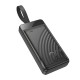 Батарея універсальна HOCO 30000mAh Element PD/20W, QC/22.5W, LED Lamp, Black (J123B / 714735)