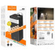 Батарея універсальна HOCO 40000mAh Powermaster PD/20W, QC/22.5W, Lamp, Black (J86 / 714737)