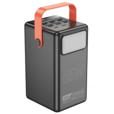 Батарея універсальна HOCO 100000mAh Max Centurion PD/65W, QC, LED Lamp, Black (DB03 / 714722)