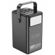 Батарея універсальна HOCO 100000mAh Endure 22.5W PD, QC, LED Lamp, Black (DB03 / 714721)